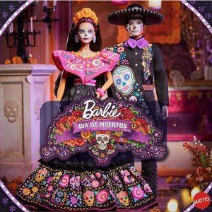 Barbie & Ken Dia De Muertos Doll (Set of 2) 2021